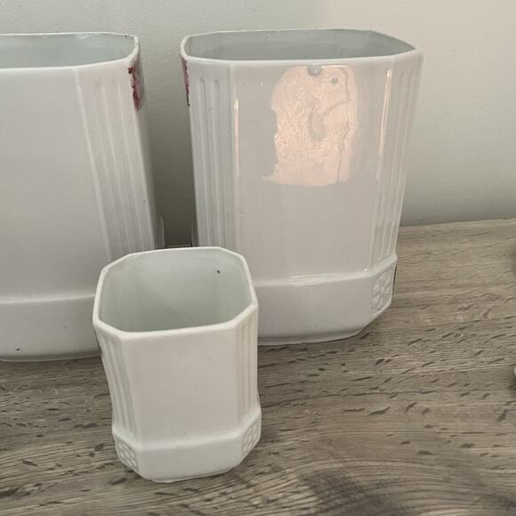 Vintage MZ Altrohlau Czechoslovakia CMR coffe Tea Canister set kerag Carlsbad - Picture 10 of 16